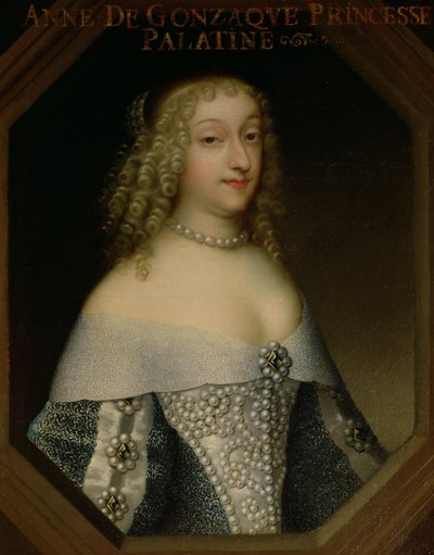 Anne de Gonzague, princesse palatine - French School